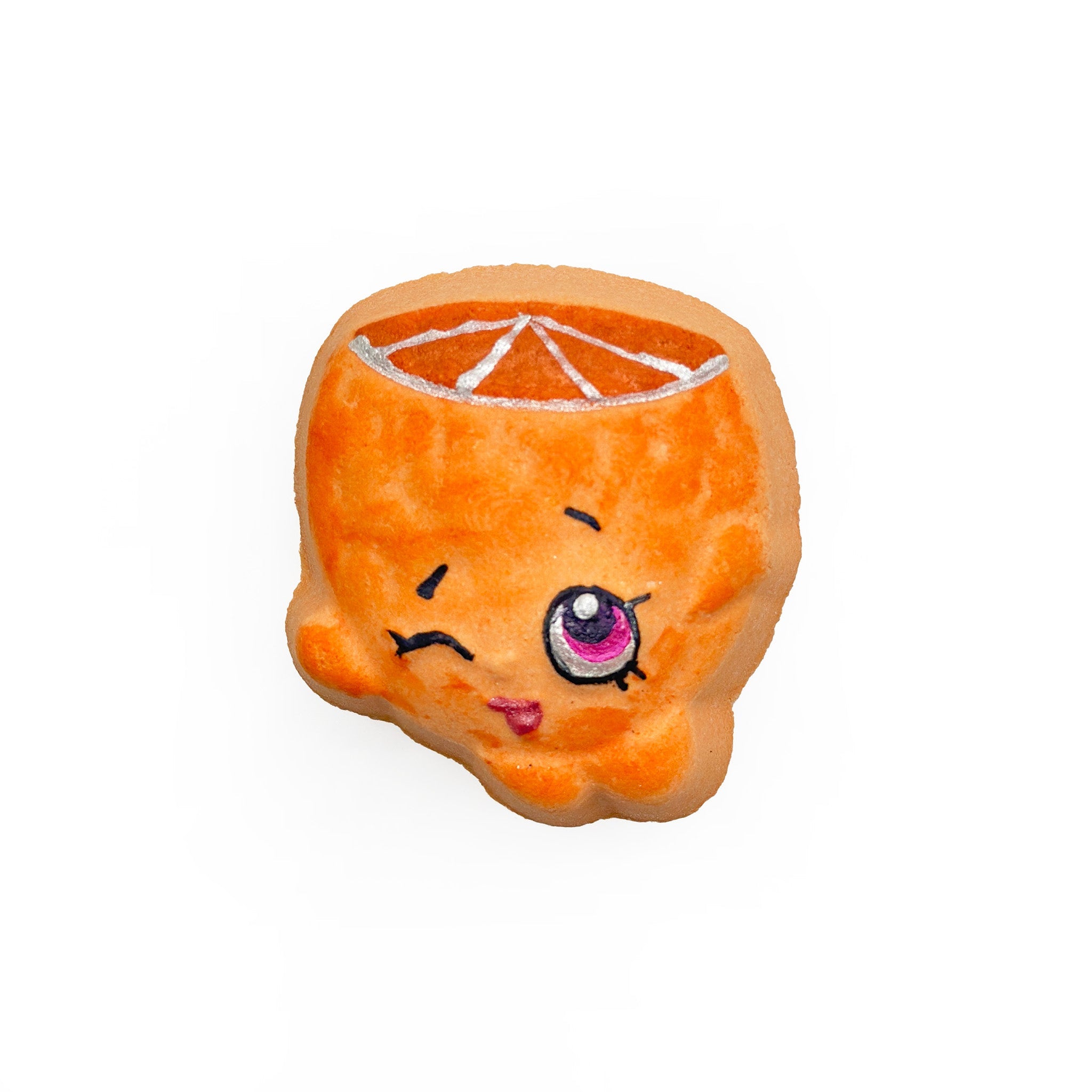 Orange With Face Bath Bomb