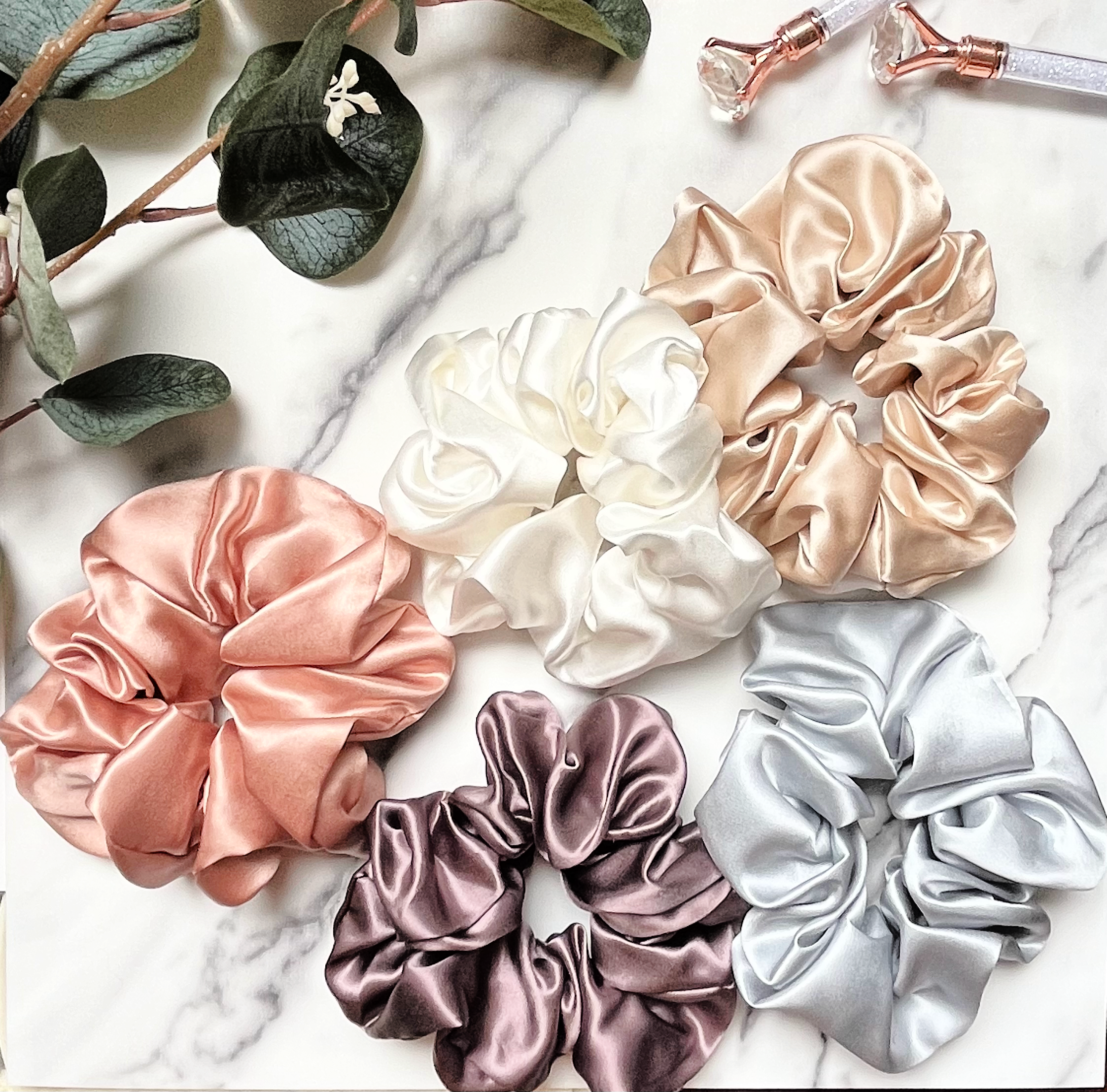 Silk Scrunchies